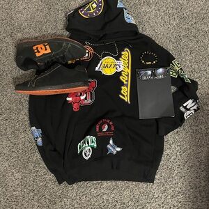 DC Black Graphic Hoodie